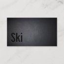 Search for ski instructor business cards Snowboard