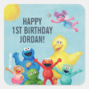 Search for character square stickers Sesame street