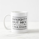 Search for naughty and nice mugs Santa