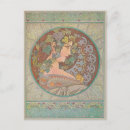 Search for alphonse mucha postcards Illustration