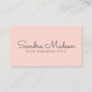 Search for pink real estate business cards Typography