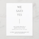 Search for we are engaged invitations Elopement