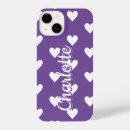 Search for purple heart iphone cases Stylish