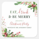 Search for eat drink be merry stickers Holly