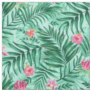 Search for palm leaves fabric Green