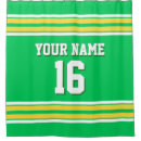 Search for green stripes shower curtains Sports