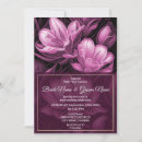 Search for magenta pink wedding invitations Spring summer fall