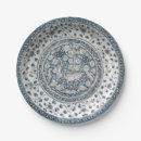 Search for blue and white china paper plates Porcelain