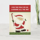 Search for funny hockey cards Santa claus