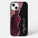 Search for burgundy red iphone cases Watercolor