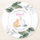 Search for white watercolor pumpkin coasters For her