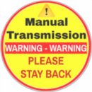 Search for stay back bumper stickers Transmission