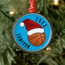 Search for basketball santa christmas tree decorations Coach