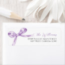 Search for bow return address labels Baby shower