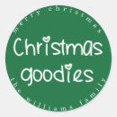 Search for goodies stickers Made with love