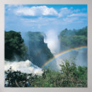 Search for zimbabwe travel posters Waterfall