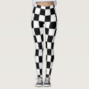 Search for black white checkered leggings Classic