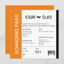 Search for travel wedding invitations Ticket