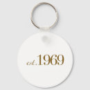Search for 1969 key rings Birthday