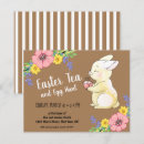Search for easter tea invitations Bunny