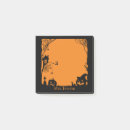 Search for pumpkin post it notes Black and orange