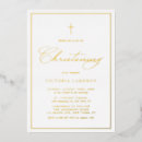 Search for formal christening invitations Elegant