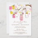 Search for mason jar bridal shower invitations Floral