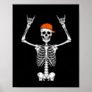 Search for creepy cat posters Skeleton