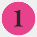 Search for number 1 stickers Simple