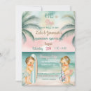 Search for tropical gender reveal invitations Beach