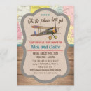 Search for vintage aeroplane baby shower invitations Travel