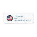 Search for fourth of july return address labels Usa
