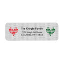 Search for knitting return address labels Modern