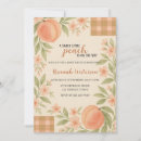 Search for sweet little peach baby shower invitations Rustic