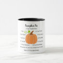 Search for cute pie mugs Pumpkin