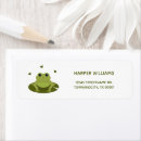 Search for lily pad return address labels Animal