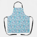 Search for and blue abstract aprons Boho
