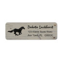 Search for mustang horse return address labels Horses