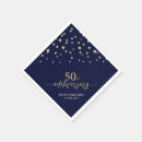 Search for 50th anniversary napkins Gold