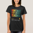 Search for 4th grade teacher tshirts Back