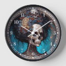 Search for gothic goth clocks Skeleton