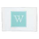 Search for turquoise pillowcases Monogrammed