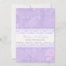 Search for purple lace wedding invitations Pink