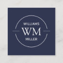 Search for circular business cards Modern