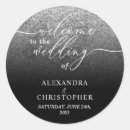 Search for set wedding stickers Silver