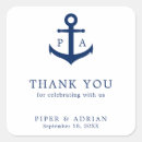 Search for nautical wedding stickers White