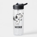 Search for snoopy water bottles Charles schulz