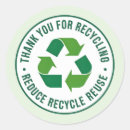 Search for recycle round stickers Reduce reuse recycle