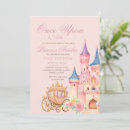 Search for princess carriage birthday invitations Little girl