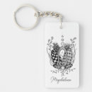 Search for doodle art key rings Floral